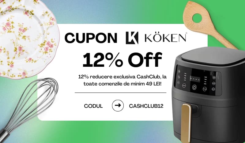 coupon-12% REDUCERE EXCLUSIVA CASHCLUB