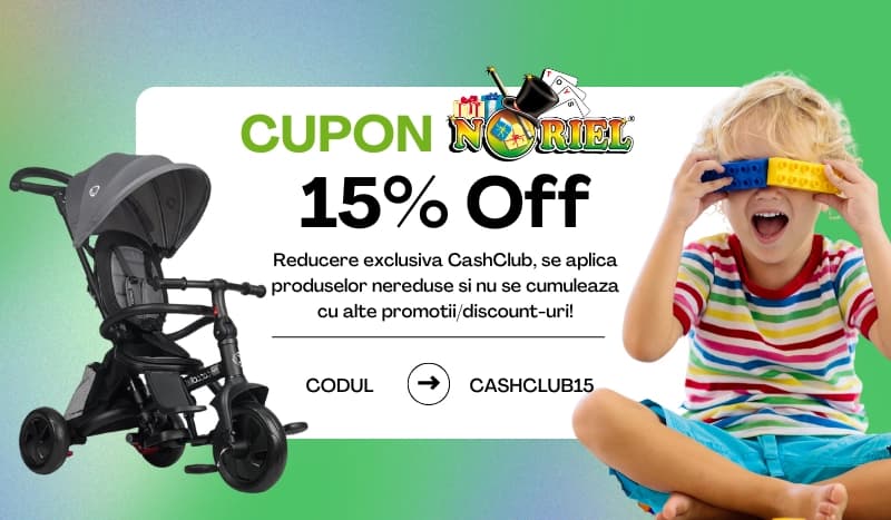 coupon-Reducere 15% la Noriel
