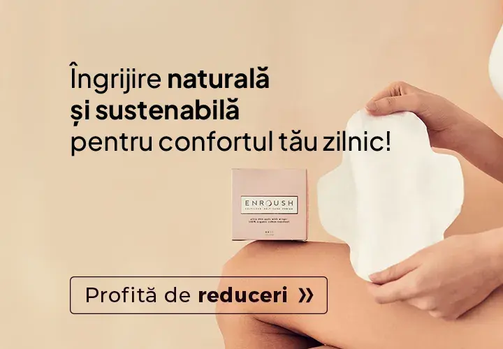 Îngrijire naturală și sustenabilă pentru confortul tău zilnic! Până la 5% REDUCERE!