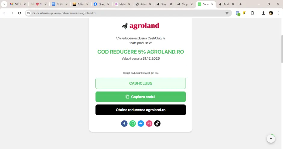agroland și cashclub